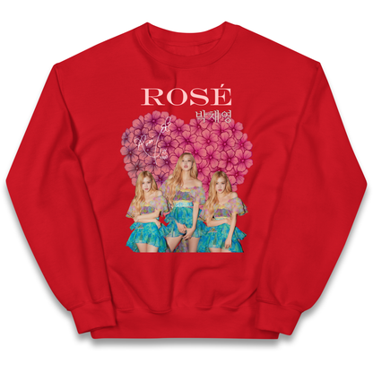 Rose K Pop kids sweatshirt