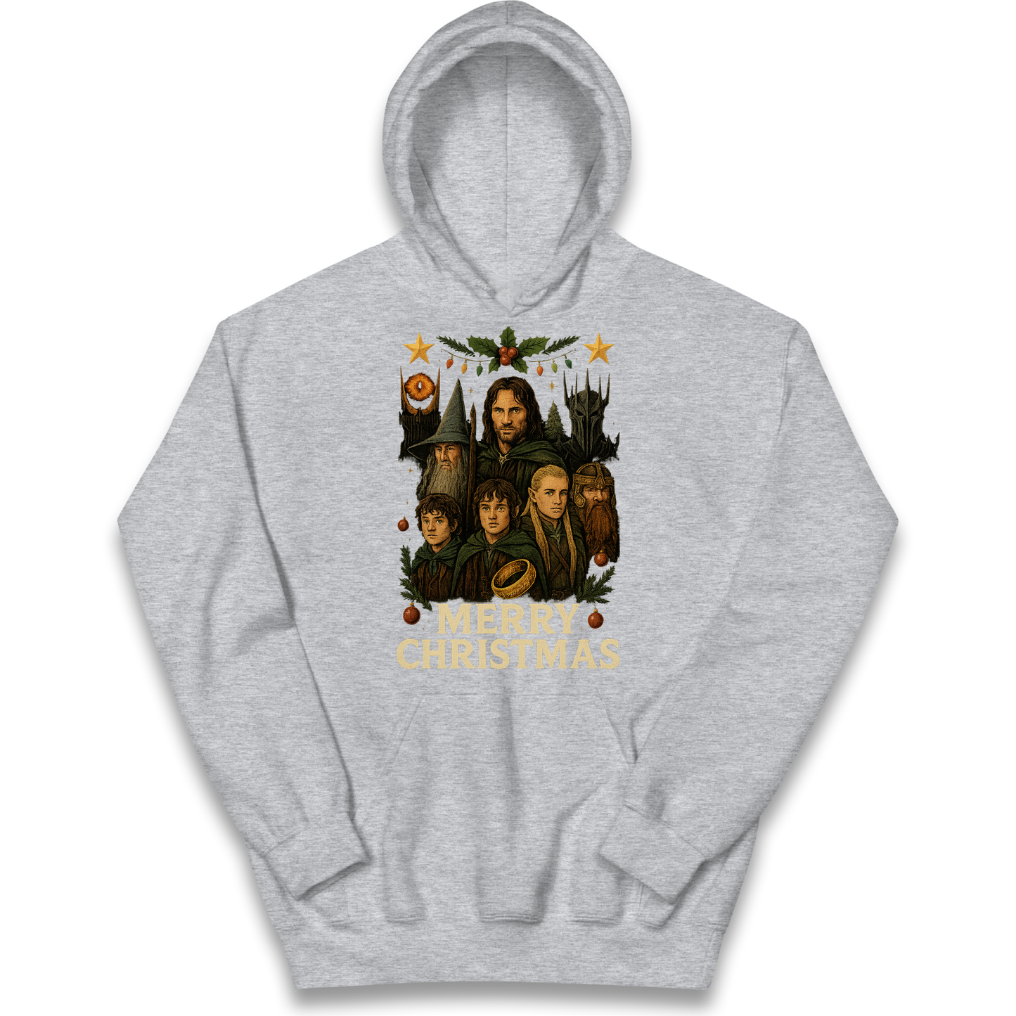 Lord of The Rings Christmas Kids Hoodie