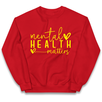 Mental Health Matters kids sweatshirt