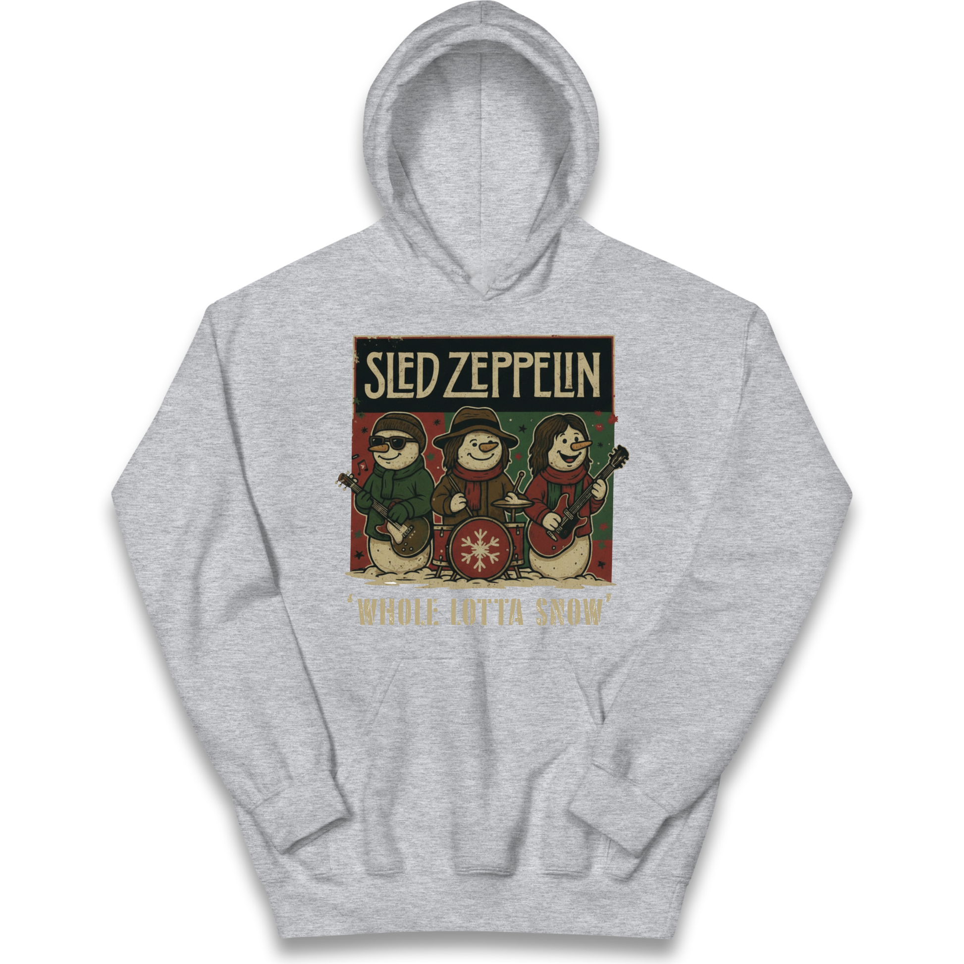 Led Zeppelin Christmas Kids Hoodie