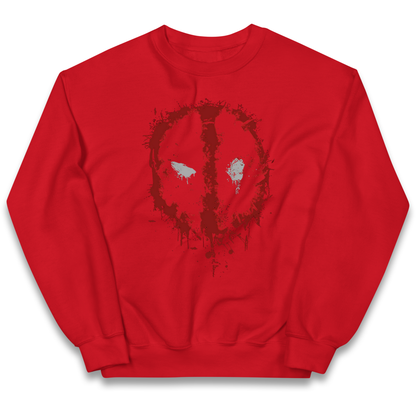 Marvel Deadpool Splatter Icon kids sweatshirt
