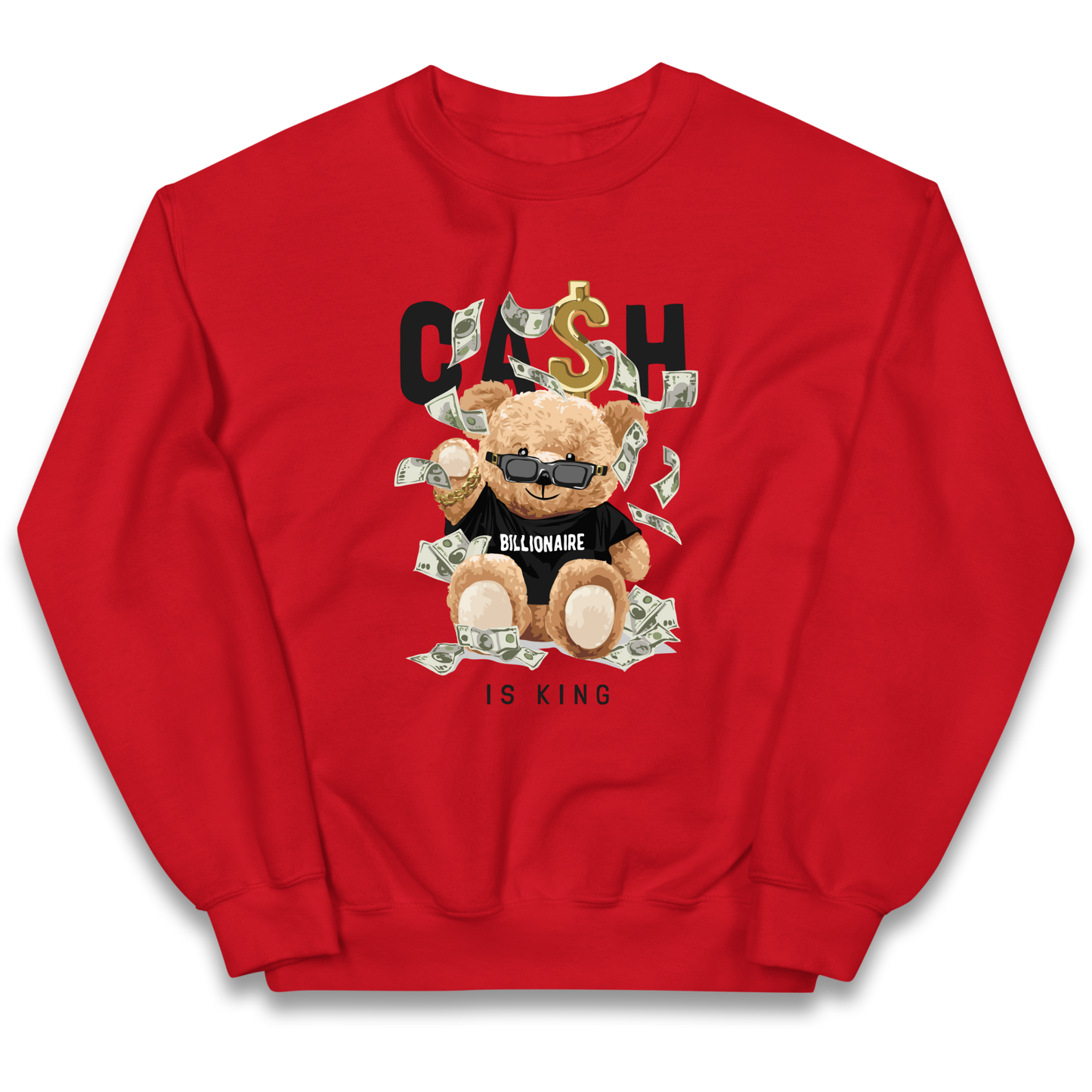 Teddy Bear Billionaire Streetwear kids sweatshirt