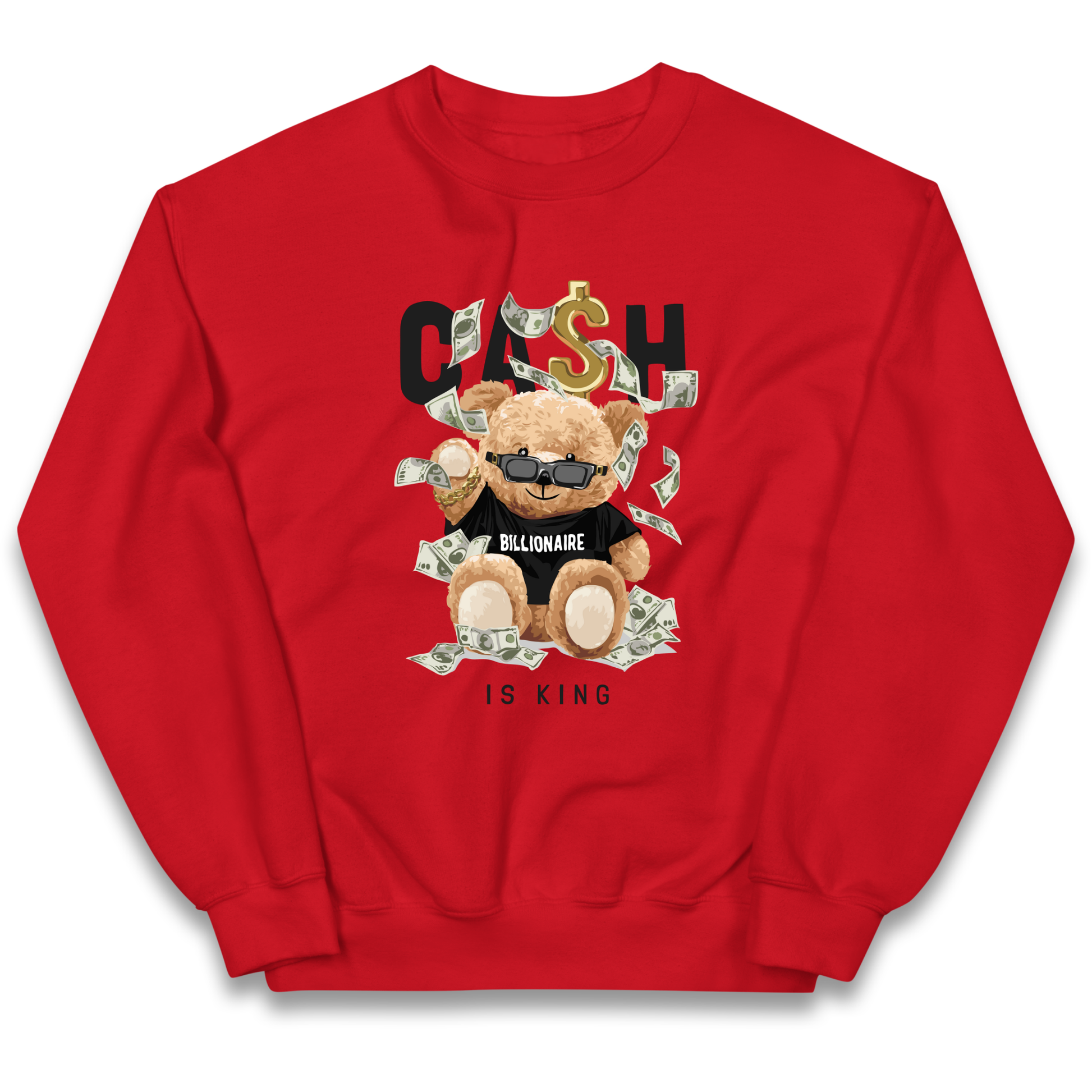 Teddy Bear Billionaire Streetwear kids sweatshirt