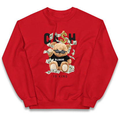 Teddy Bear Billionaire Streetwear kids sweatshirt