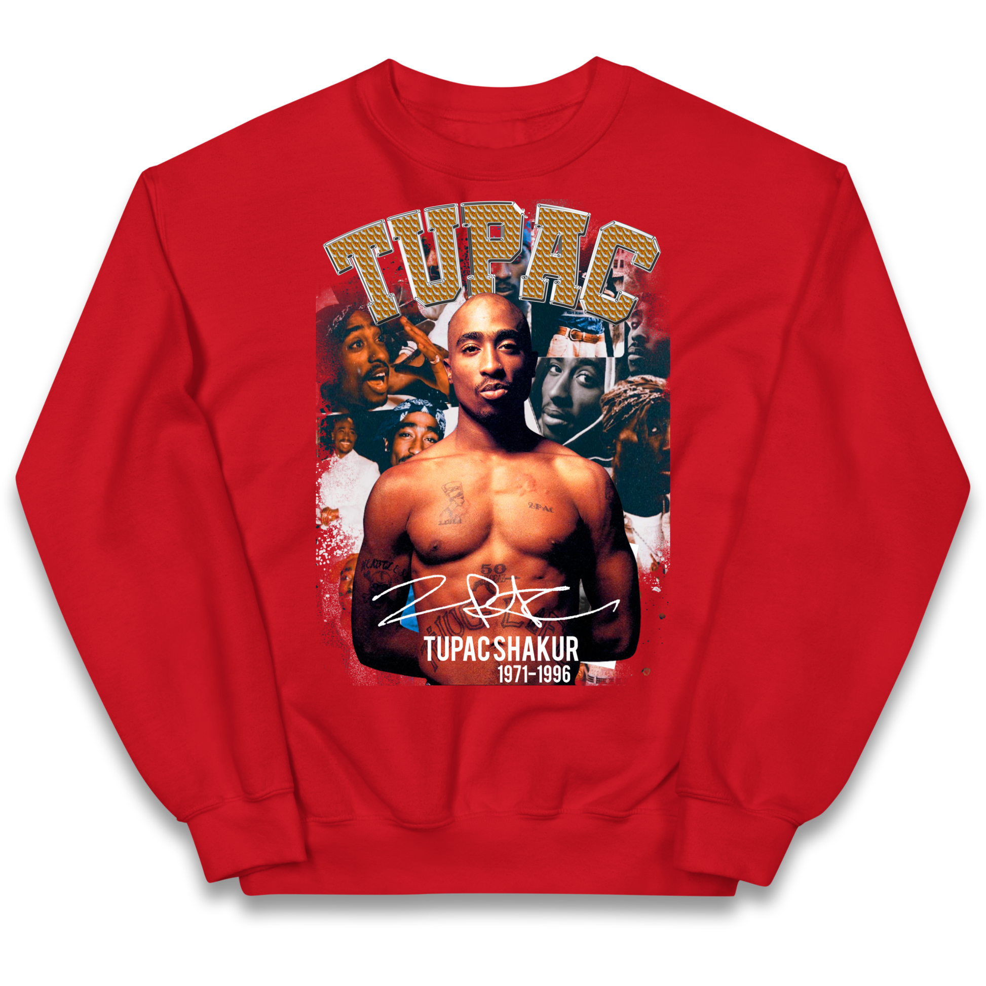 Tupac Shakur 1971 1996 kids sweatshirt