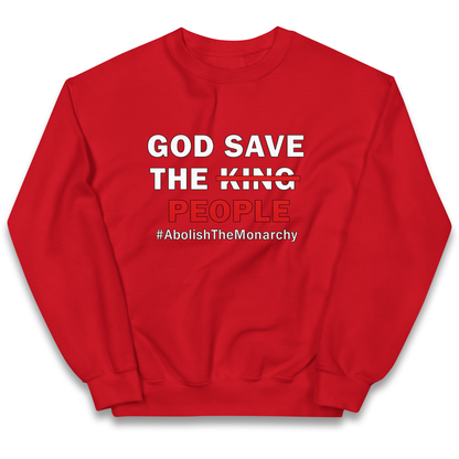 God Save The People kids sweatshirt