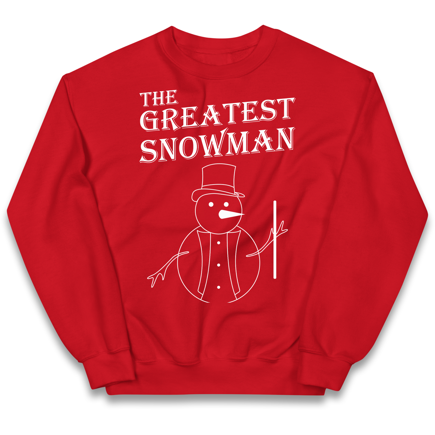 The Greatest Snowman Christmas kids sweatshirt