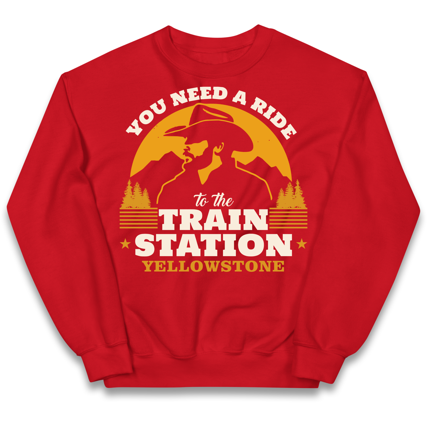 You Need A Ride To The Train Station kids sweatshirt