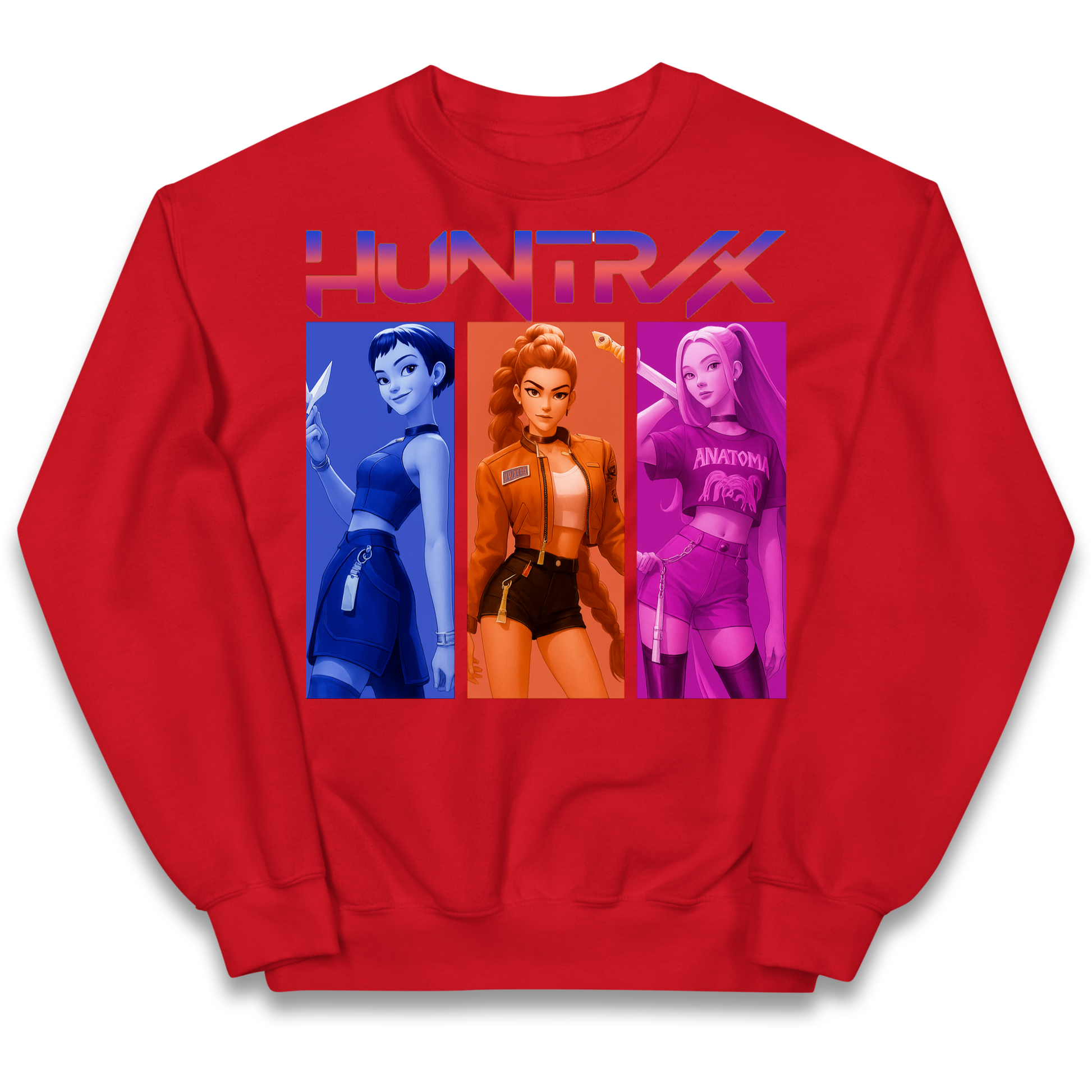 Kpop Demon Hunters Huntrix kids sweatshirt