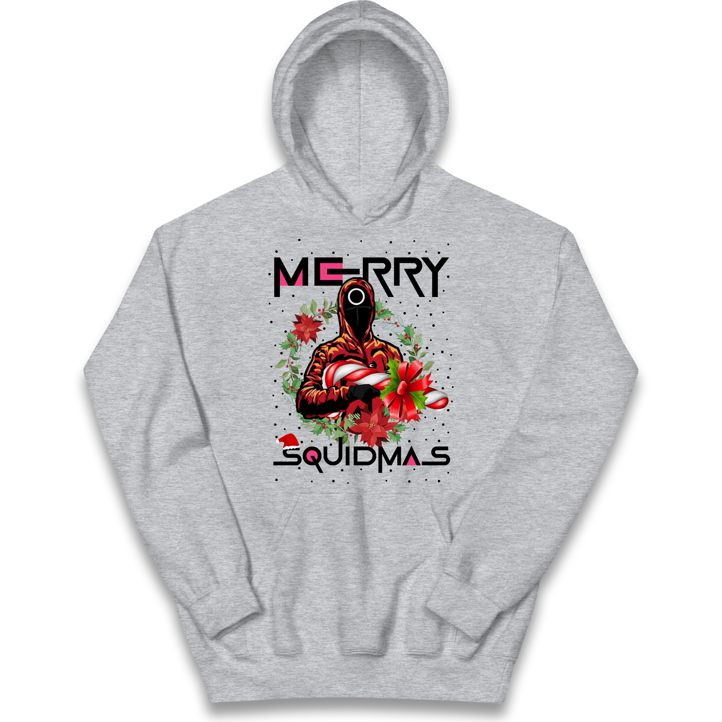 Merry Squid Games Kids Hoodie