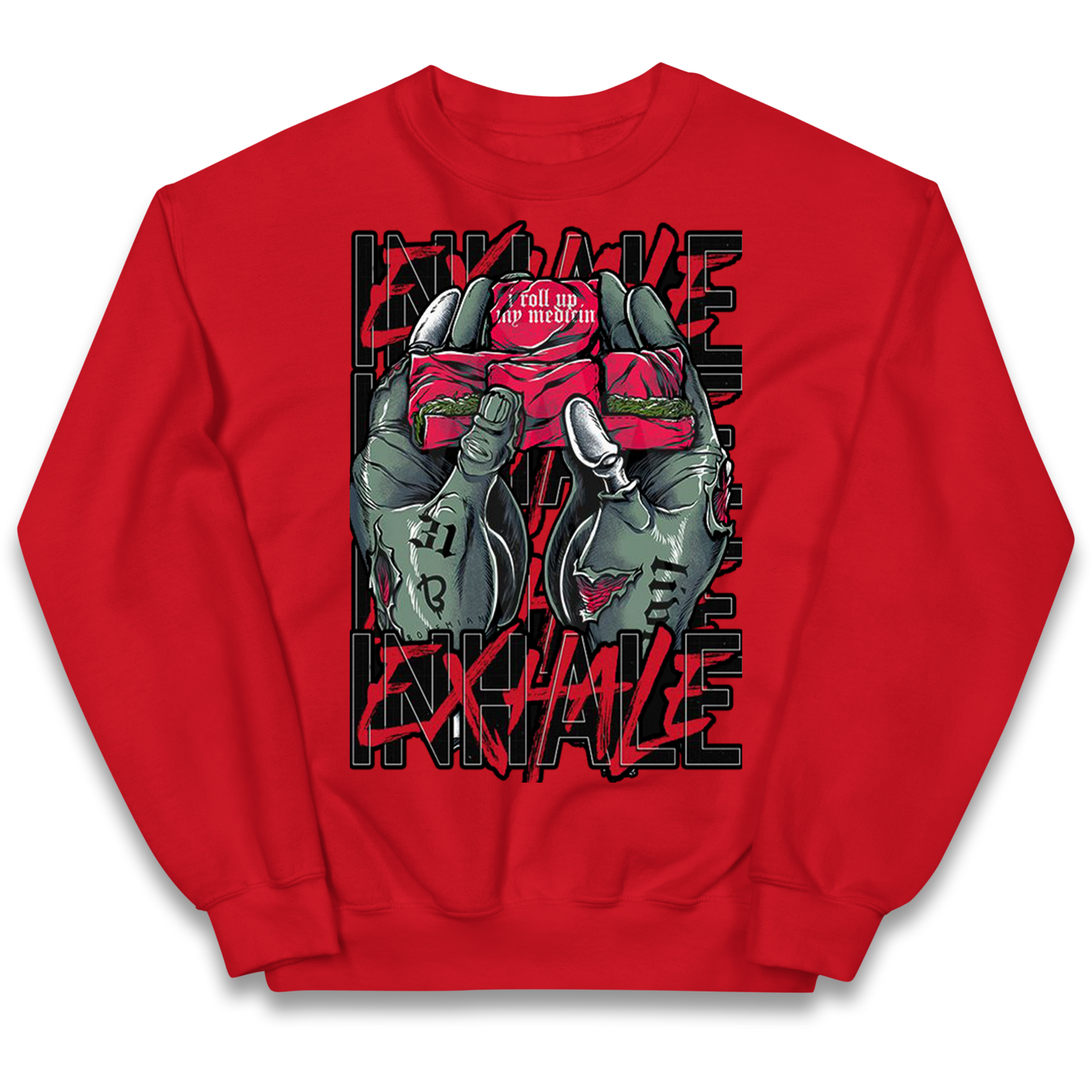 Inhale Exhale kids sweatshirt