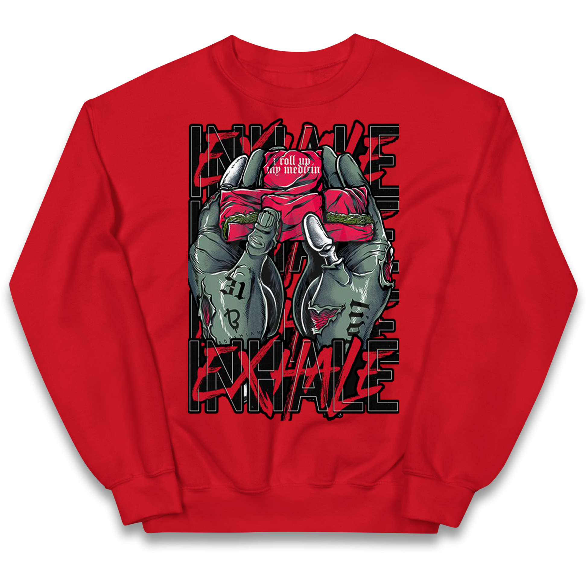Inhale Exhale kids sweatshirt