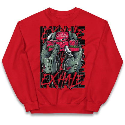 Inhale Exhale kids sweatshirt