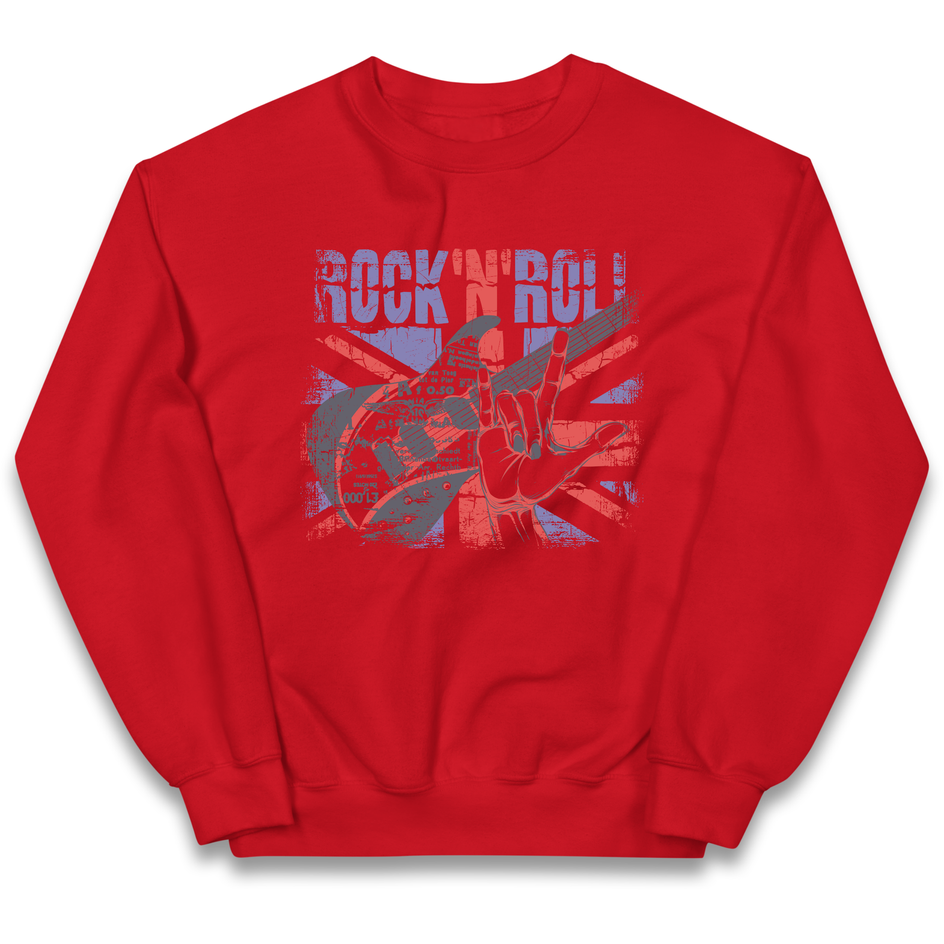Rock N Roll Union Jack kids sweatshirt