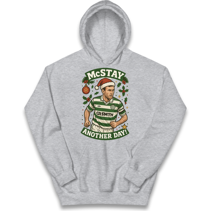 Paul McStay Celtic Christmas Kids Hoodie