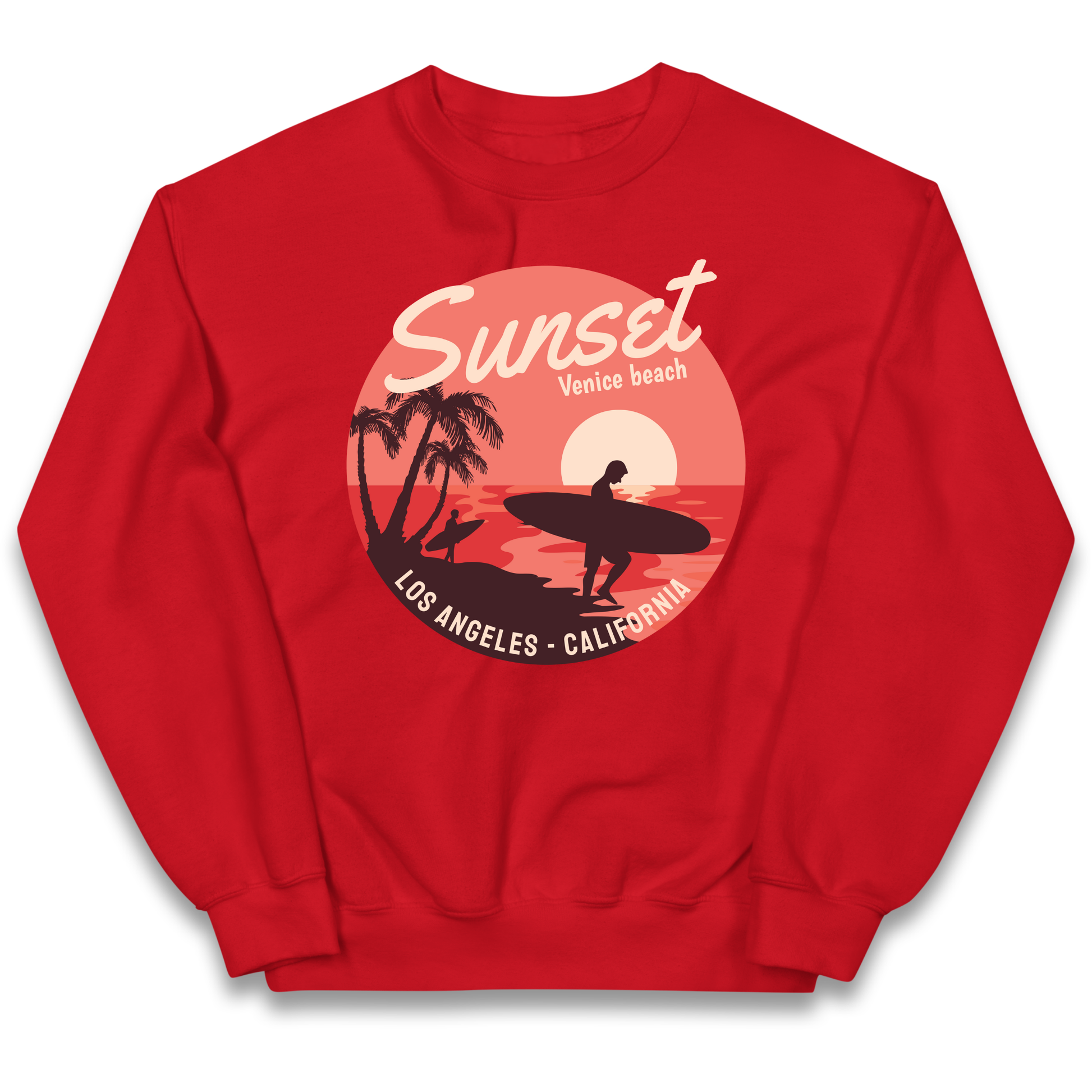 Sunset Venice Beach kids sweatshirt