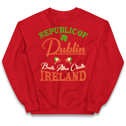 Dublin Ireland kids sweatshirt