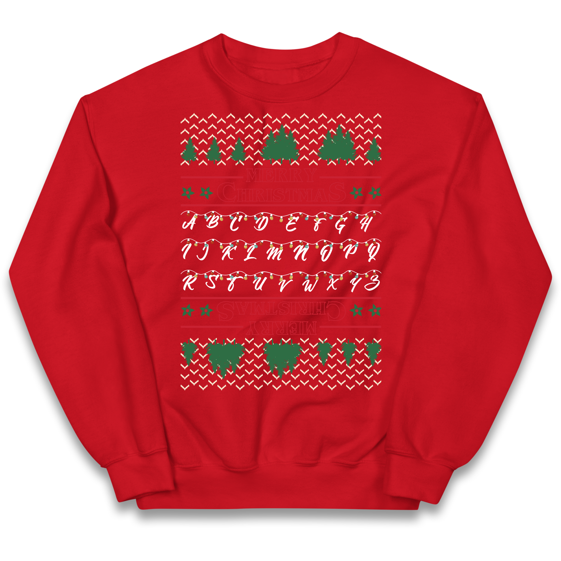stranger things christmas jumper Kids Jumper