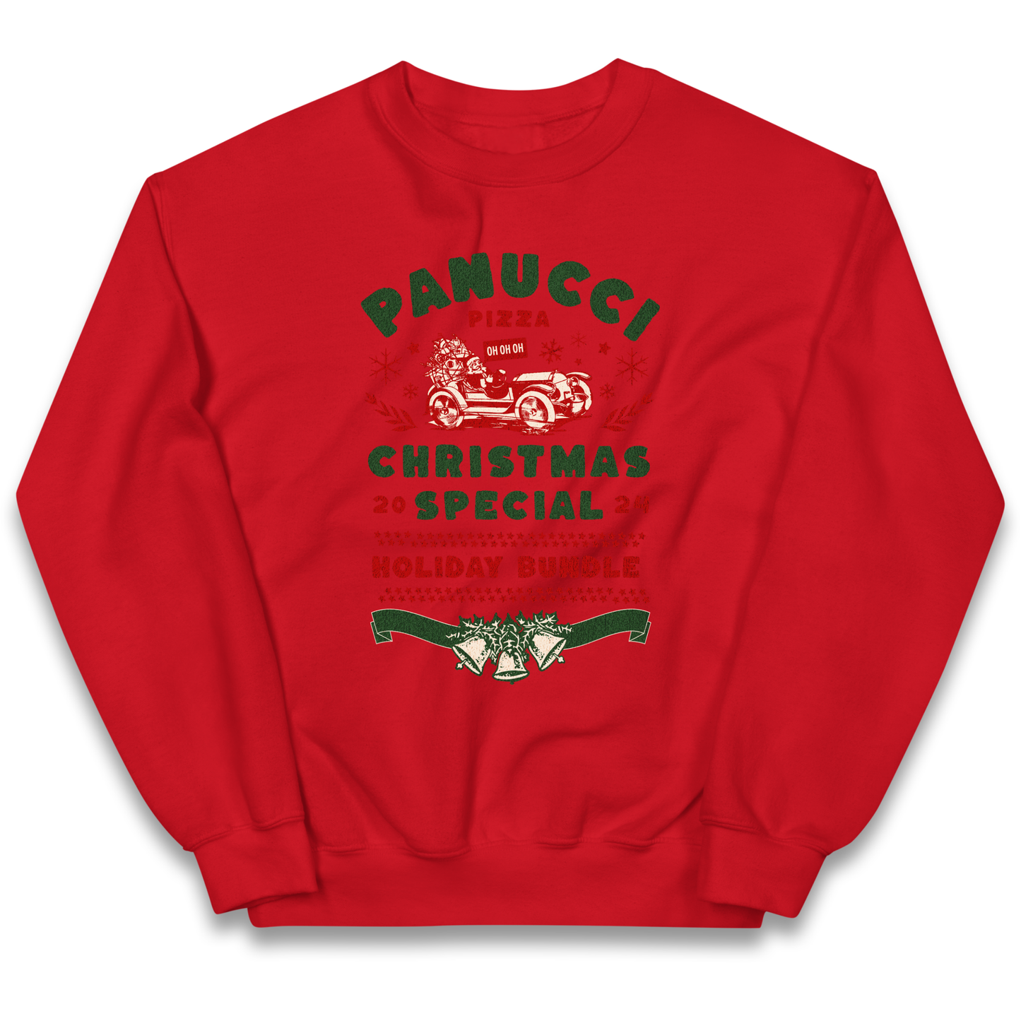 Panucci Pizza Christmas Special Christmas kids sweatshirt