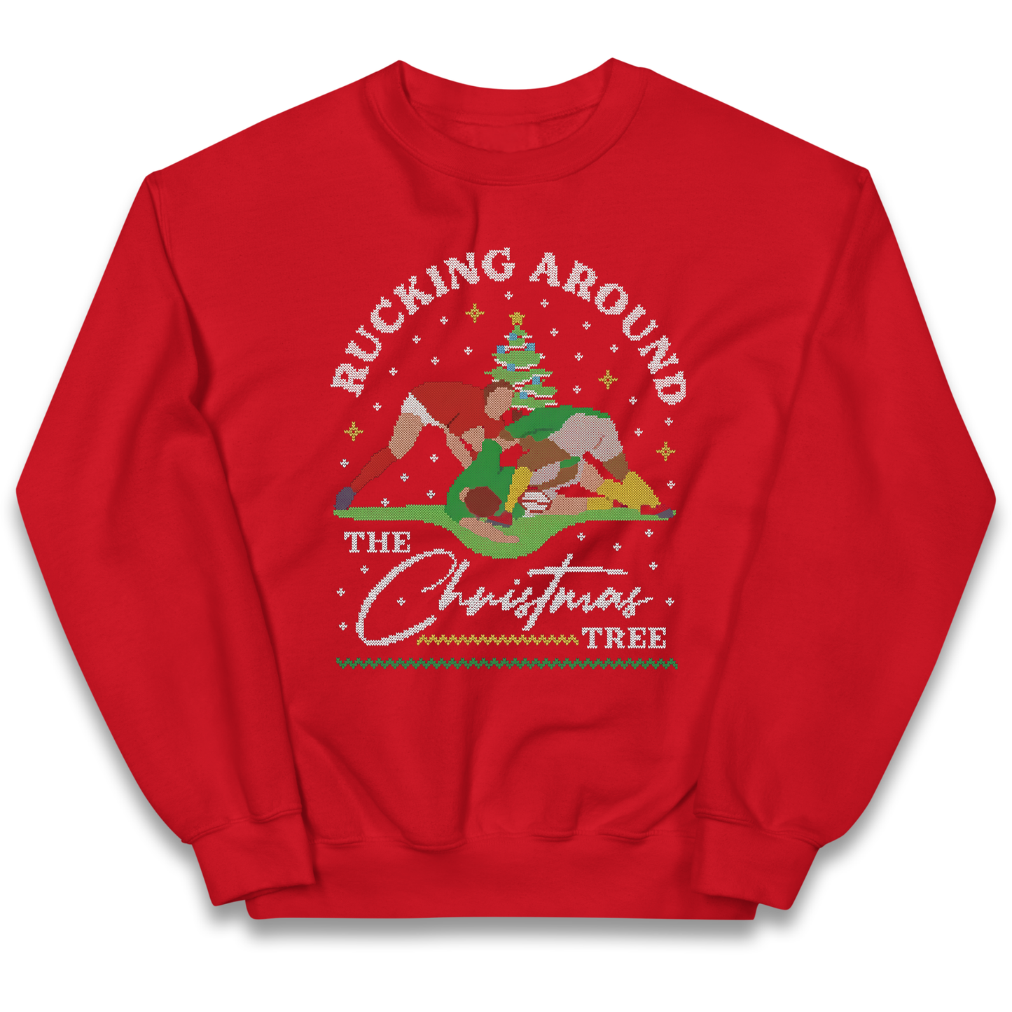 Rugby Christmas Kids Jumper