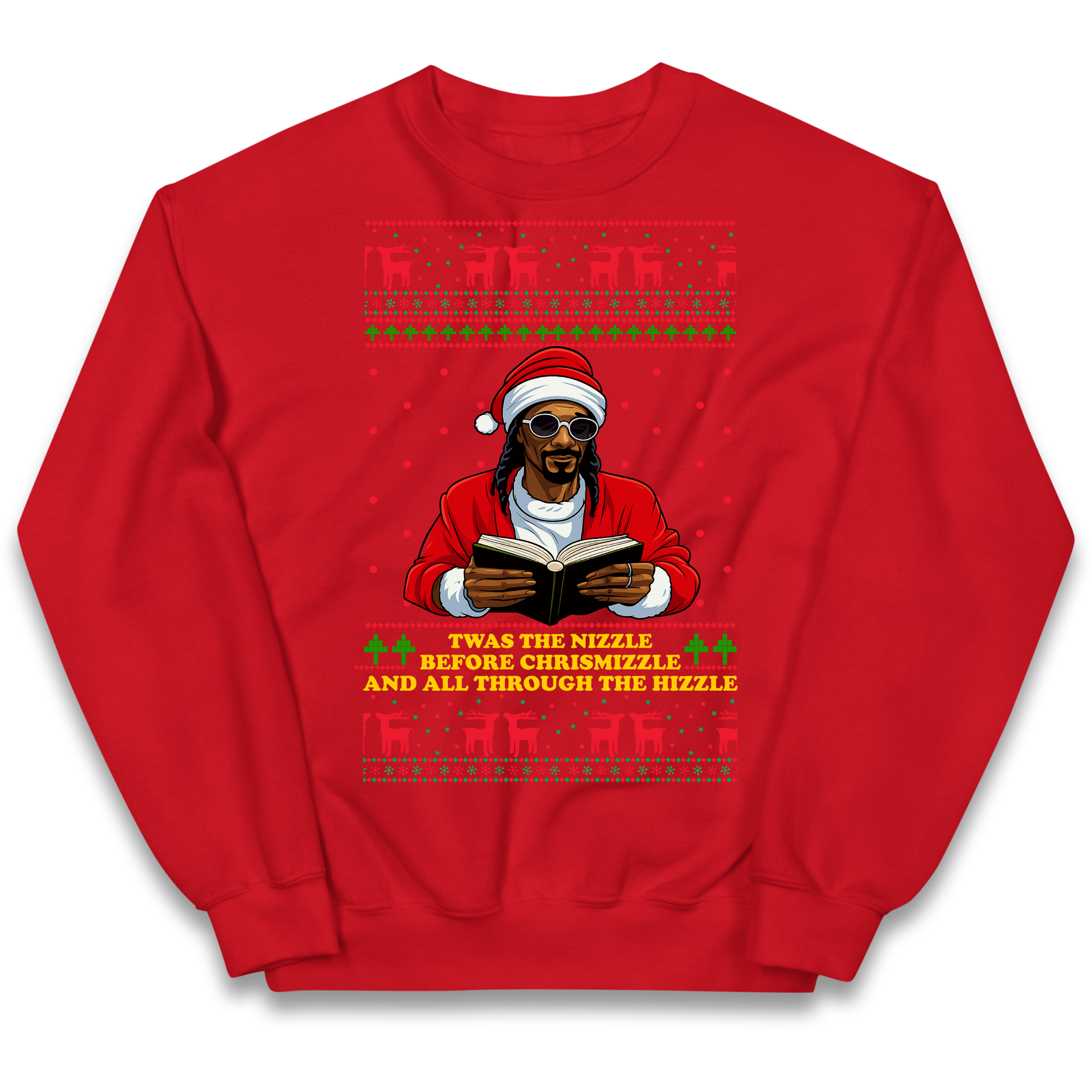 Snoop Dogg Nizzle Christmas Kids Sweatshirt