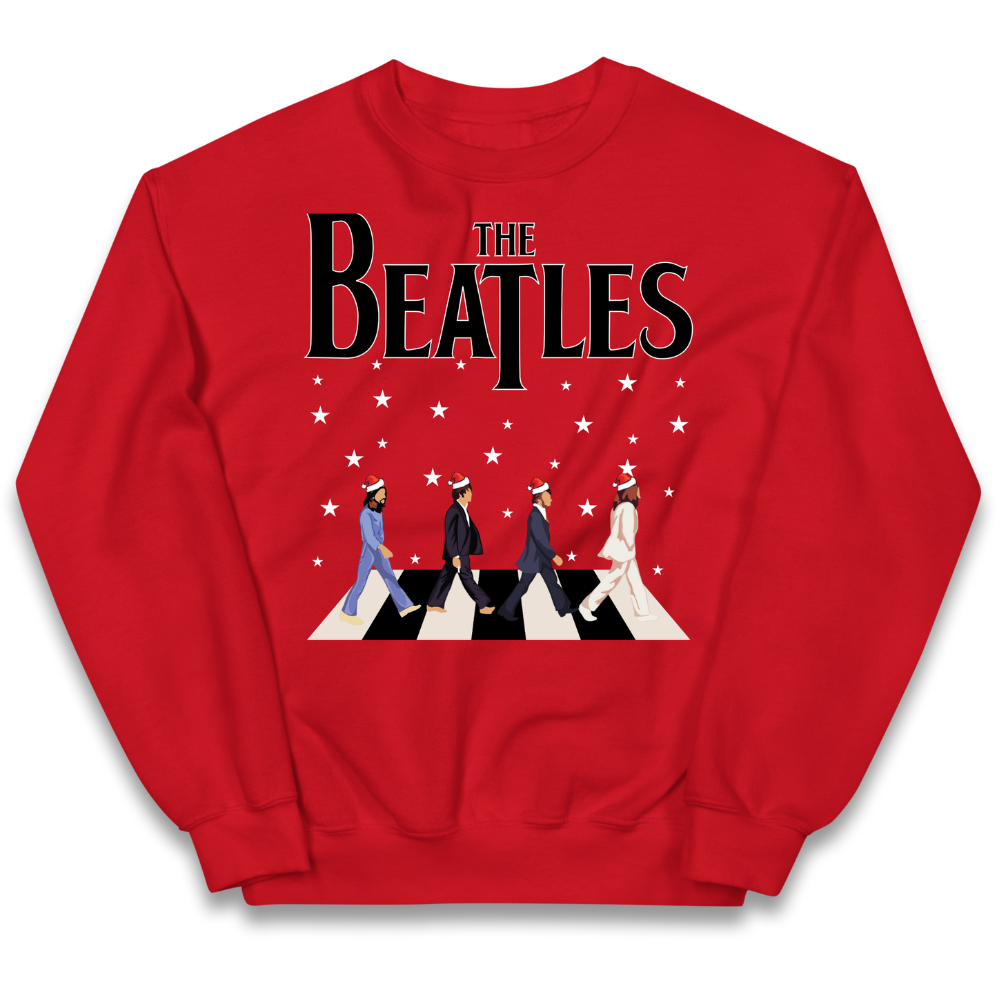 The Beatles Abbey Road Christmas kids sweatshirt