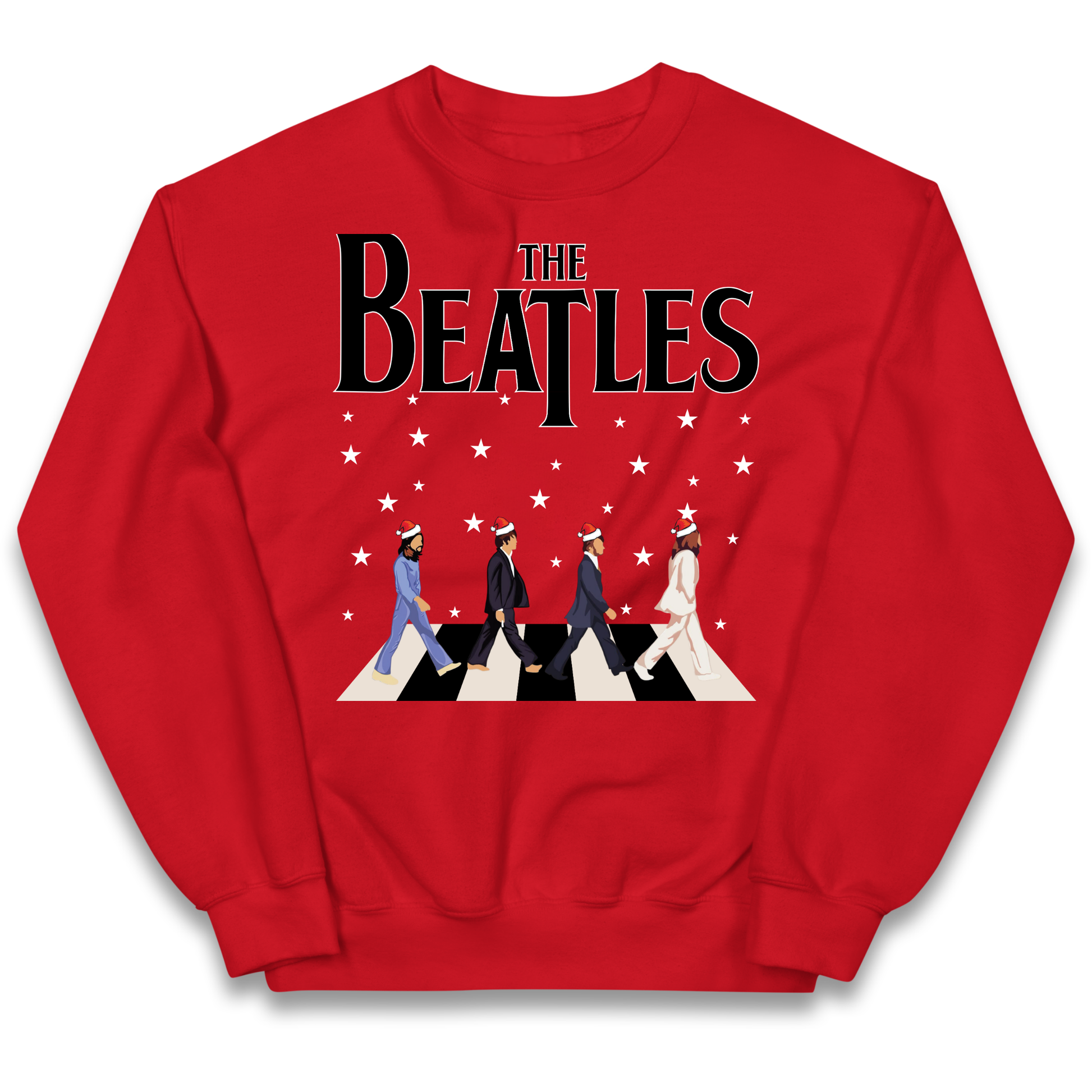 The Beatles Abbey Road Christmas kids sweatshirt