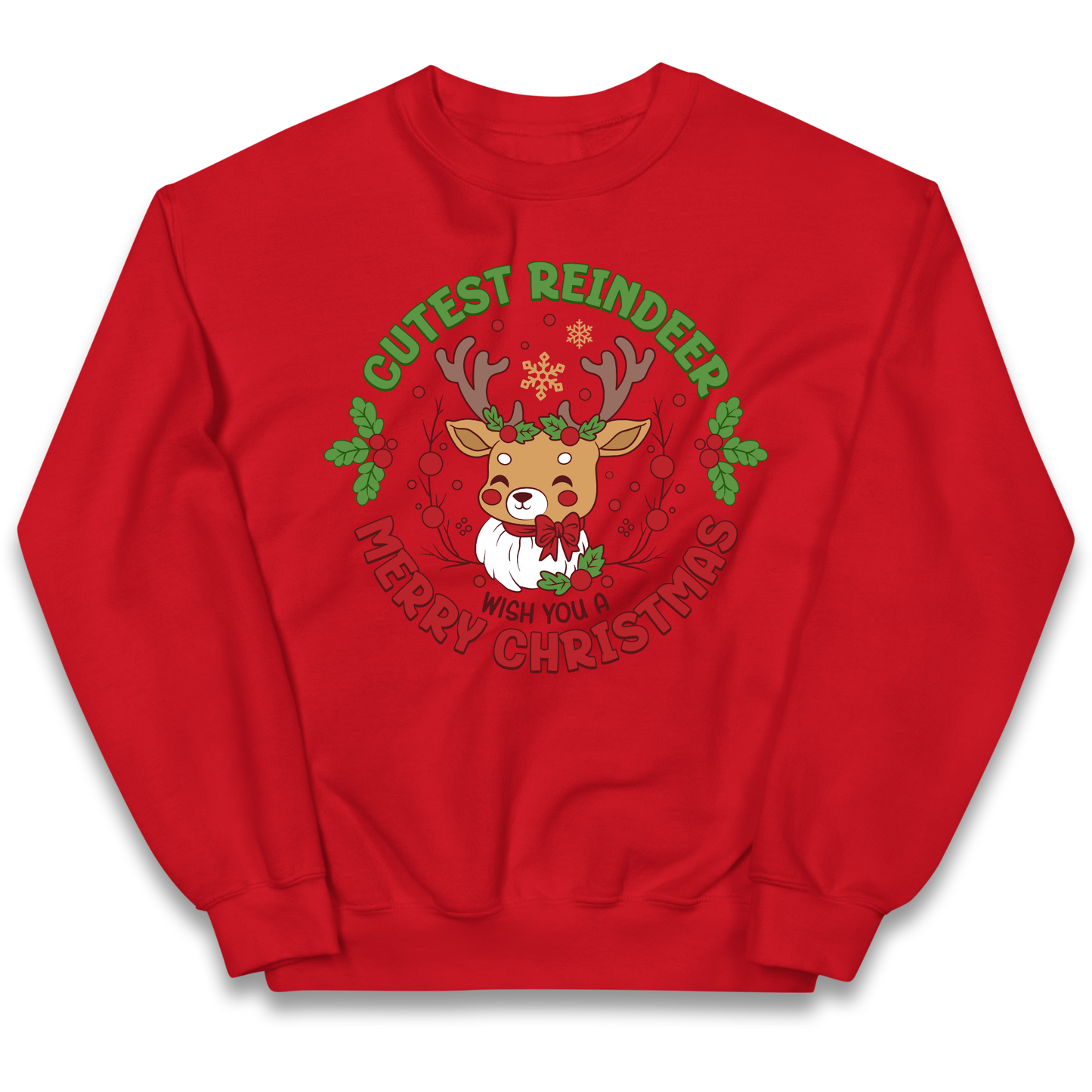 Cutest Reindeer kids sweatshirt