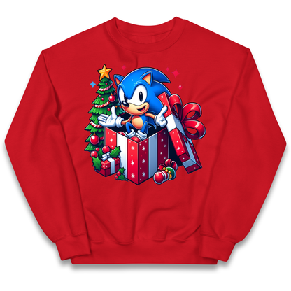 Sonic The Hedgehog Christmas kids sweatshirt
