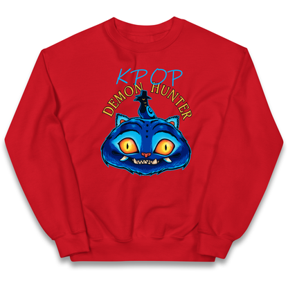Kpop Demon Hunter Derpy Tiger kids sweatshirt