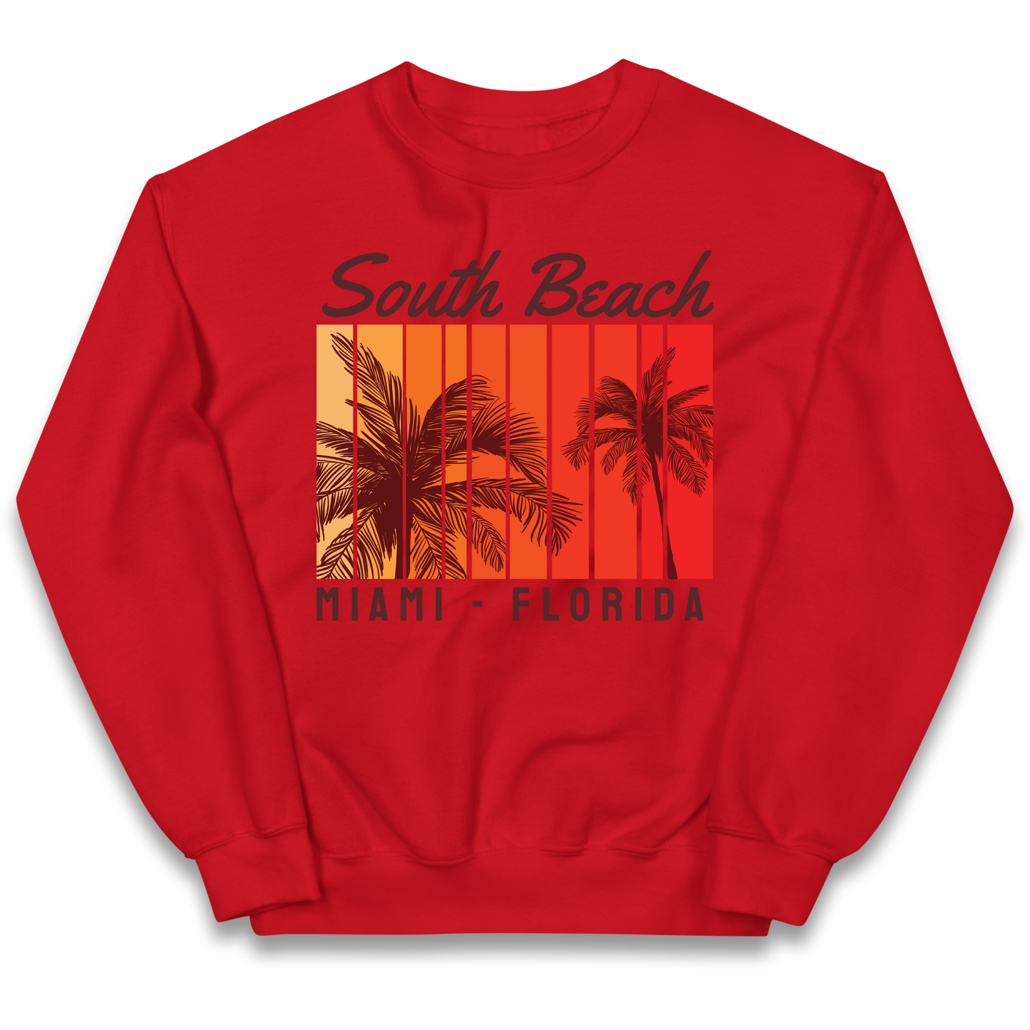 South Beach Miami Florida kids sweatshirt