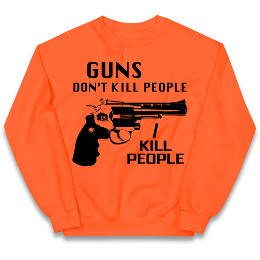Guns Don’t Kill People Kids Jumper 