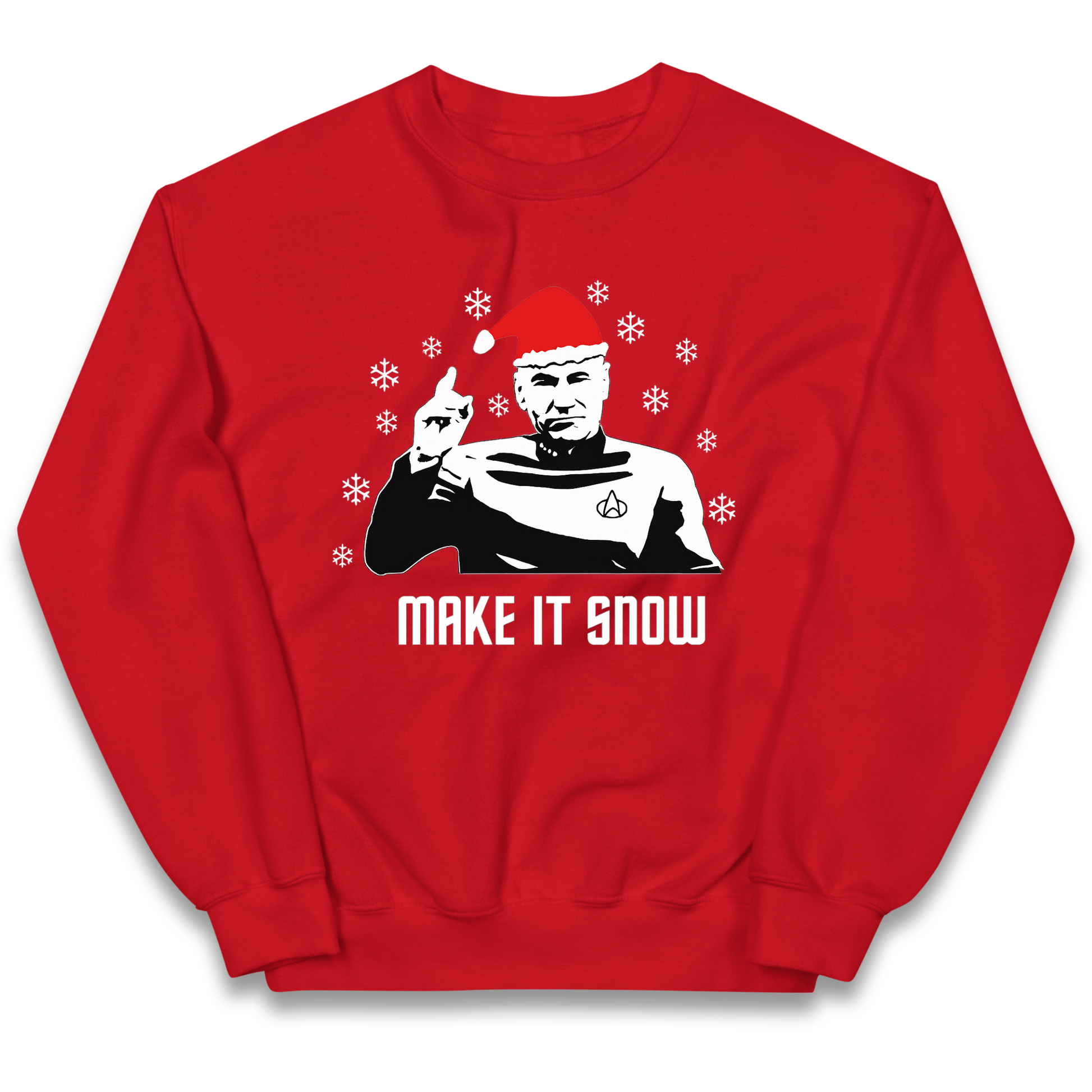 Make It Snow kids sweatshirt