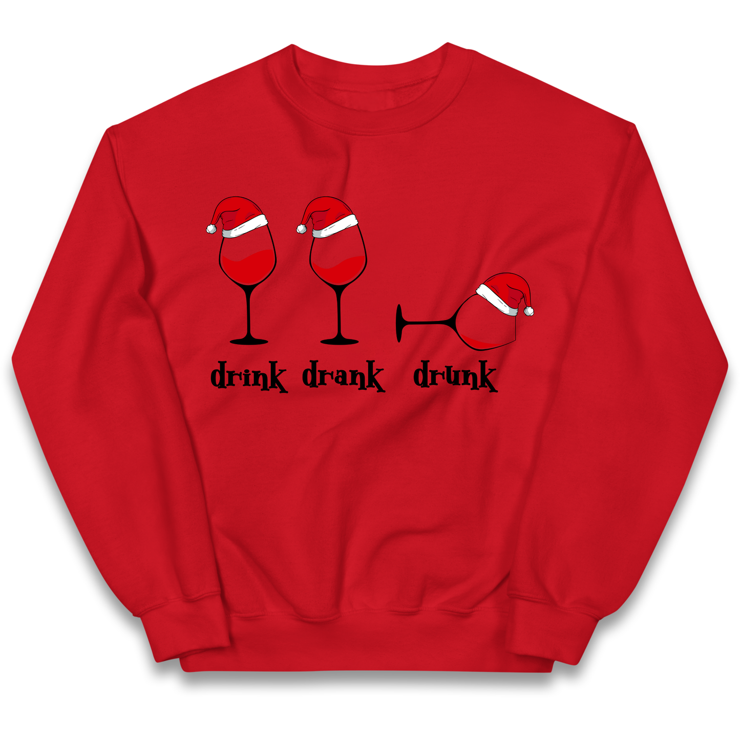 Drink Drank Drunk Kids Sweatshirt