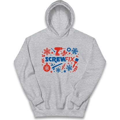 Screwfix Christmas Kids Hoodie