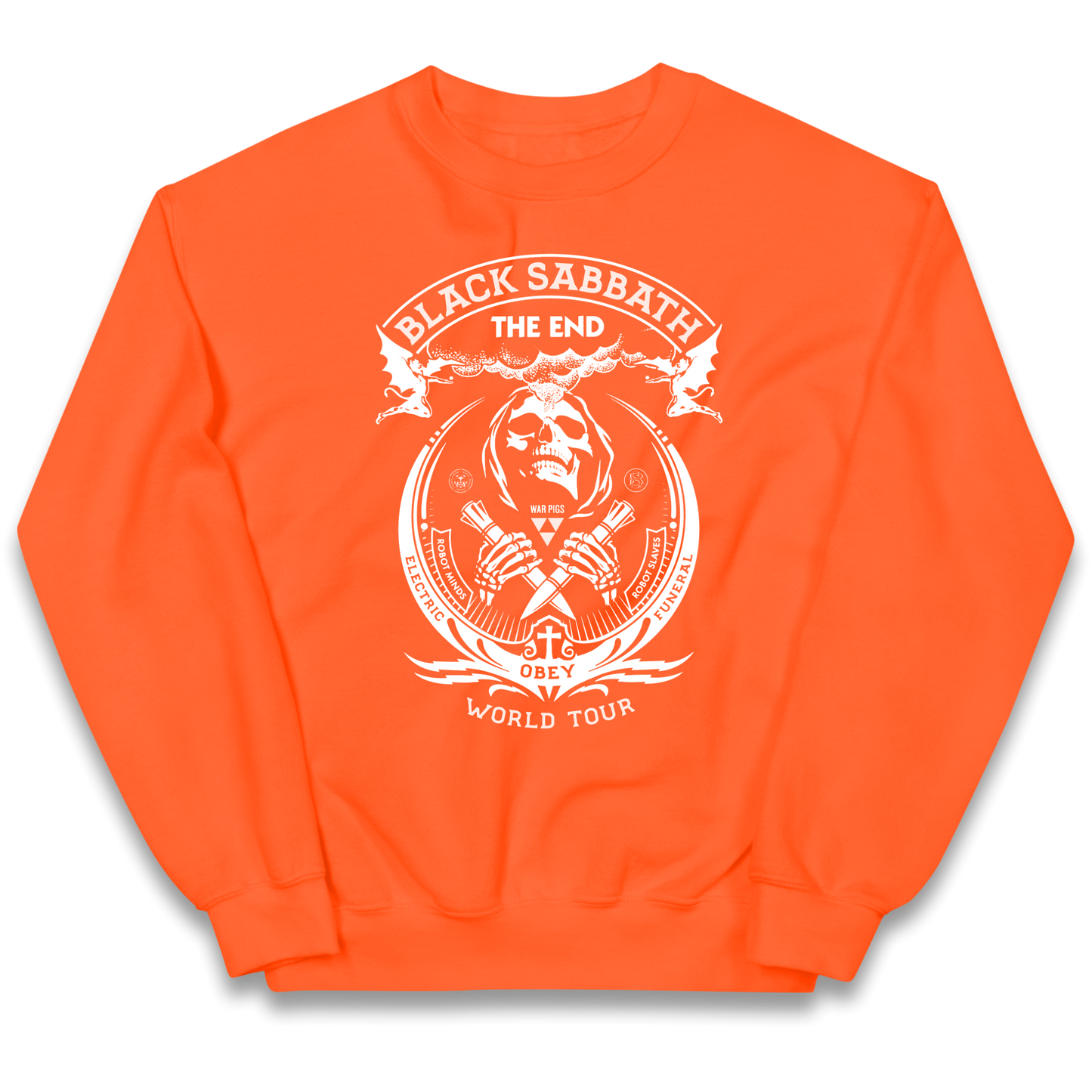 Black Sabbath The End World Tour Kids Jumper