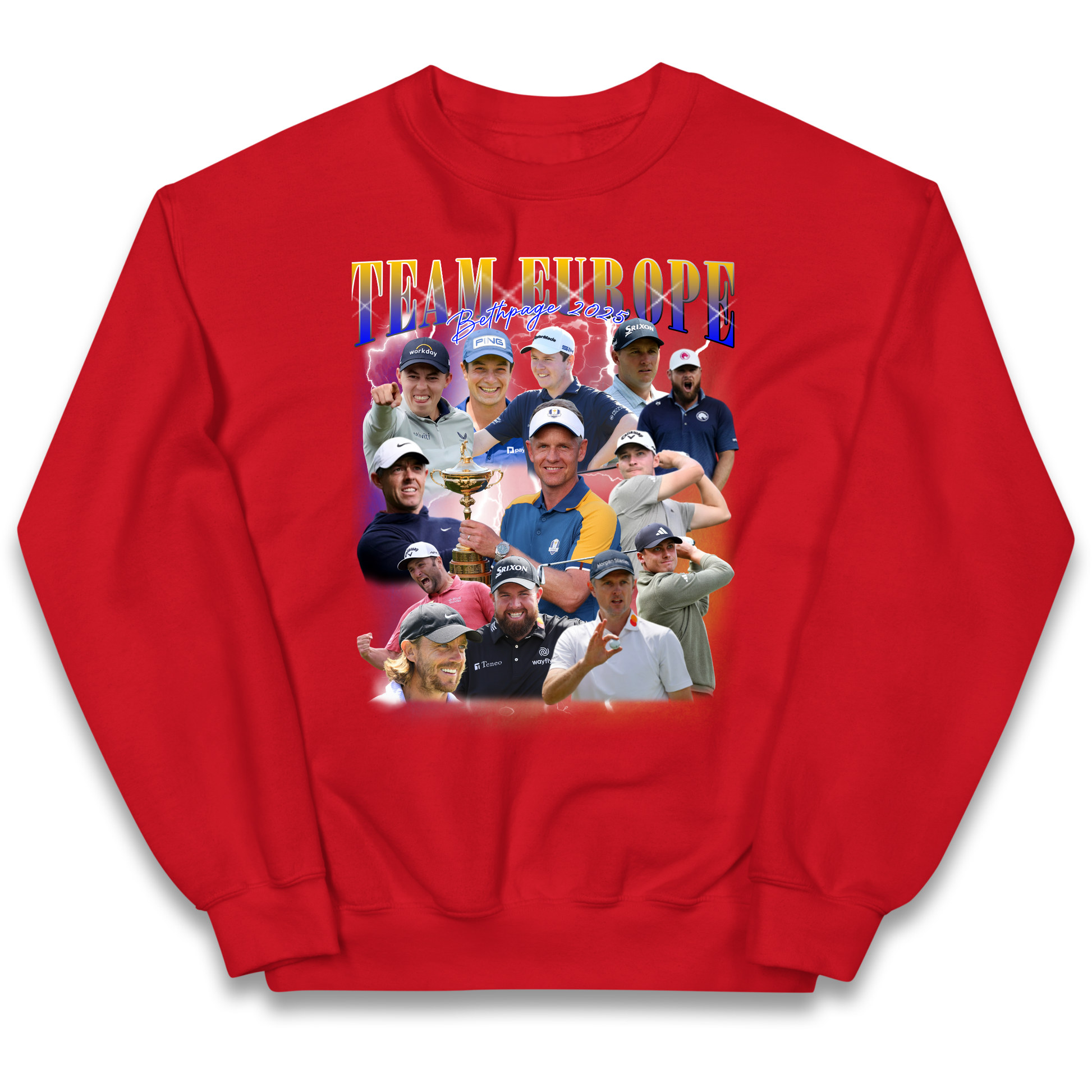 Ryder Cup 2025 Team Europe kids sweatshirt