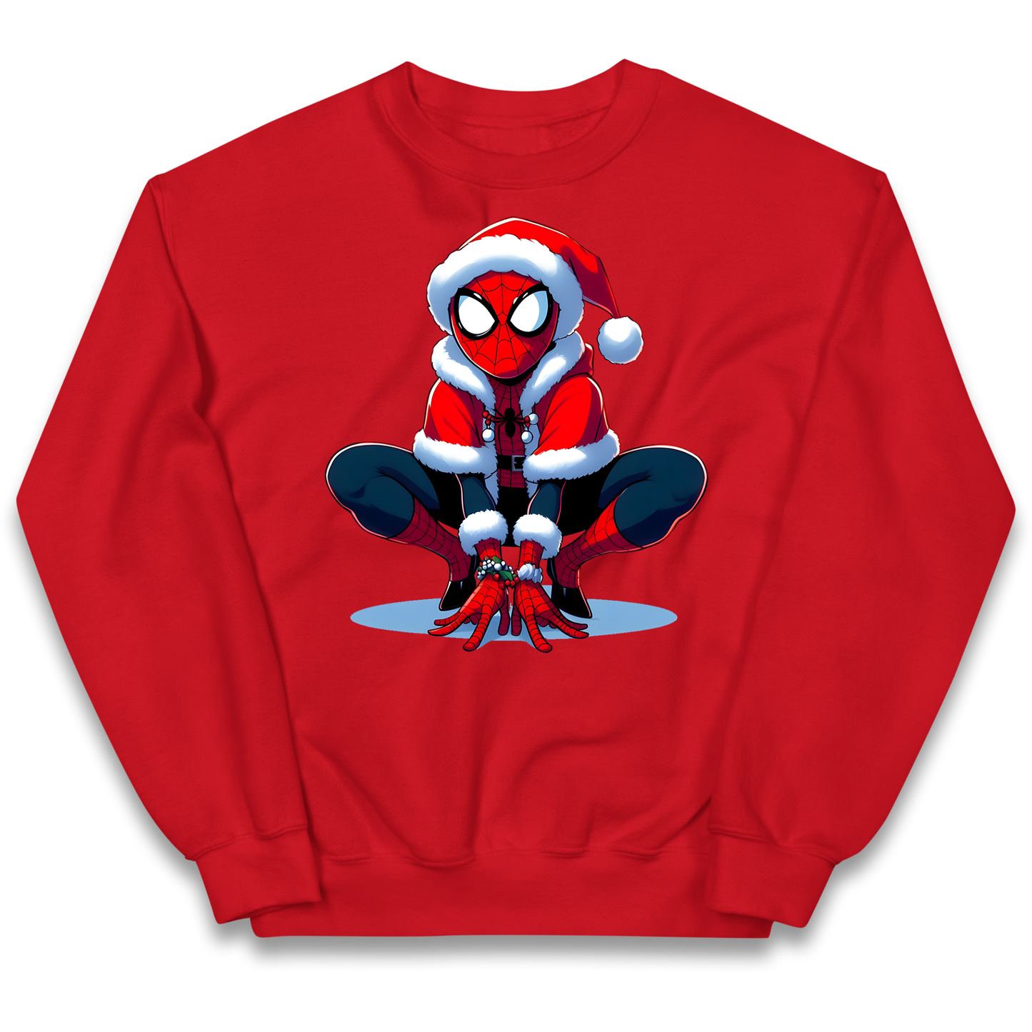 Spiderman Santa kids sweatshirt