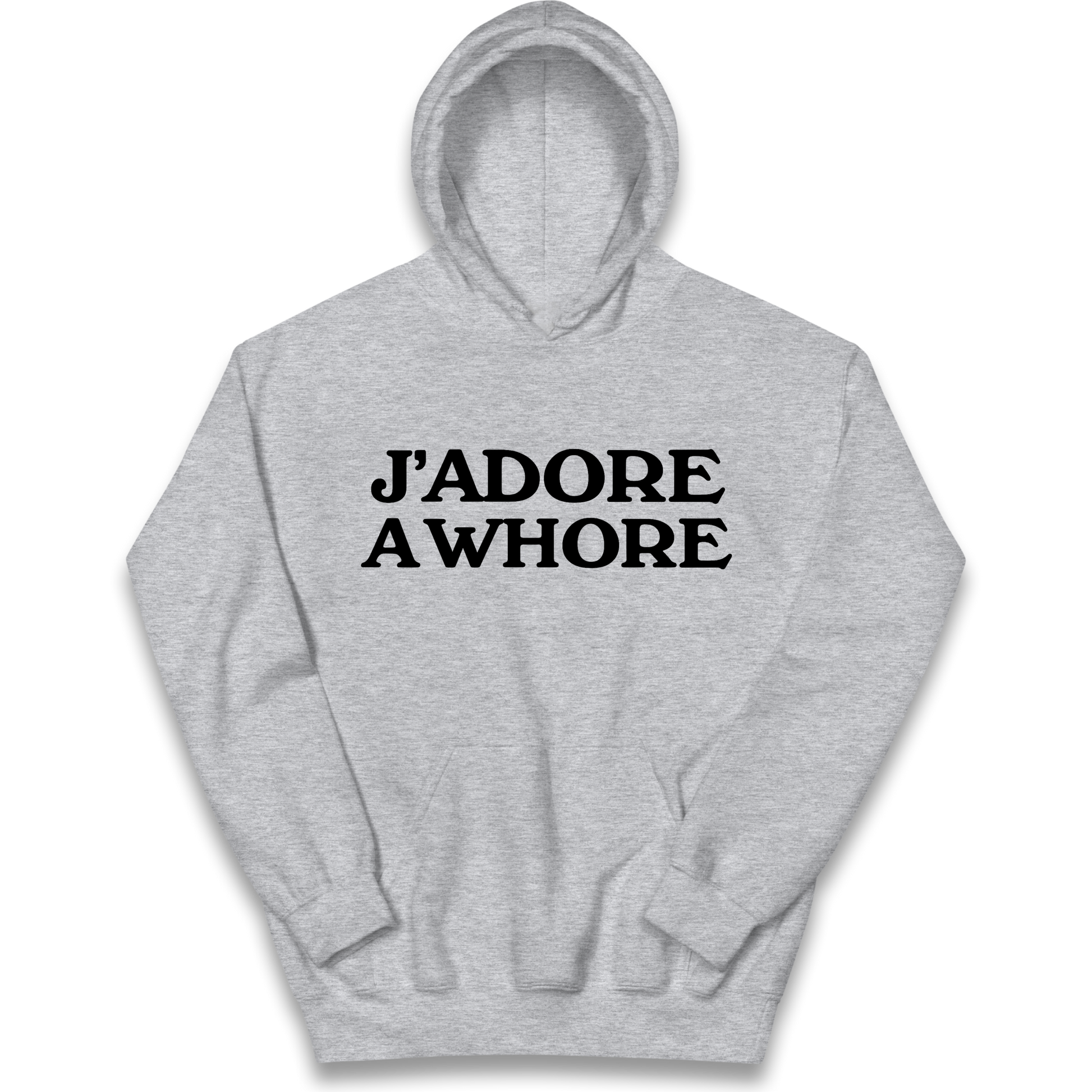 J'Adore A Whore Kids Hoodie