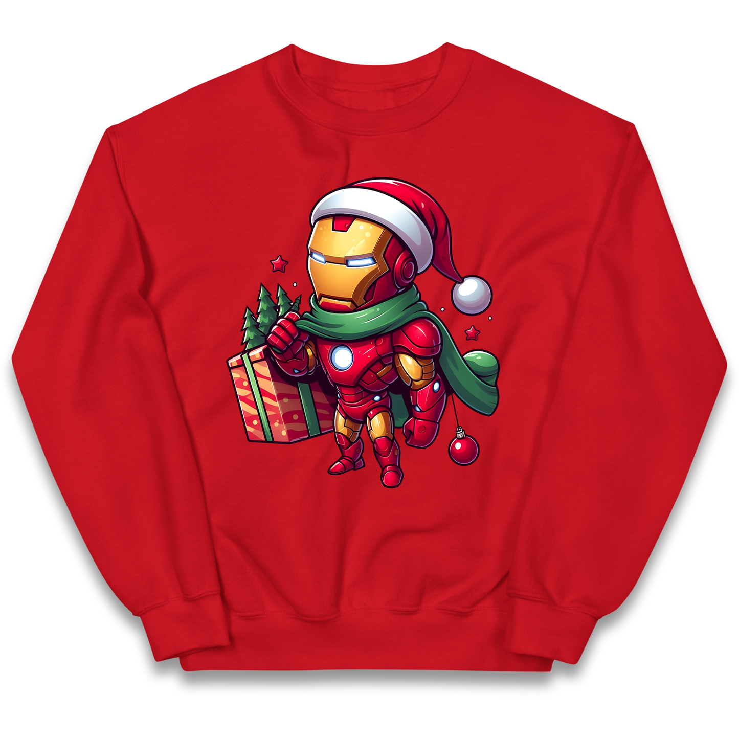Ironman Santa kids sweatshirt