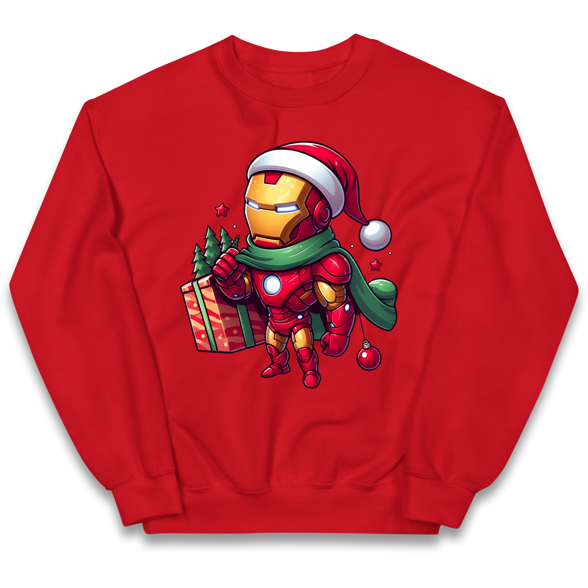 Ironman Santa kids sweatshirt