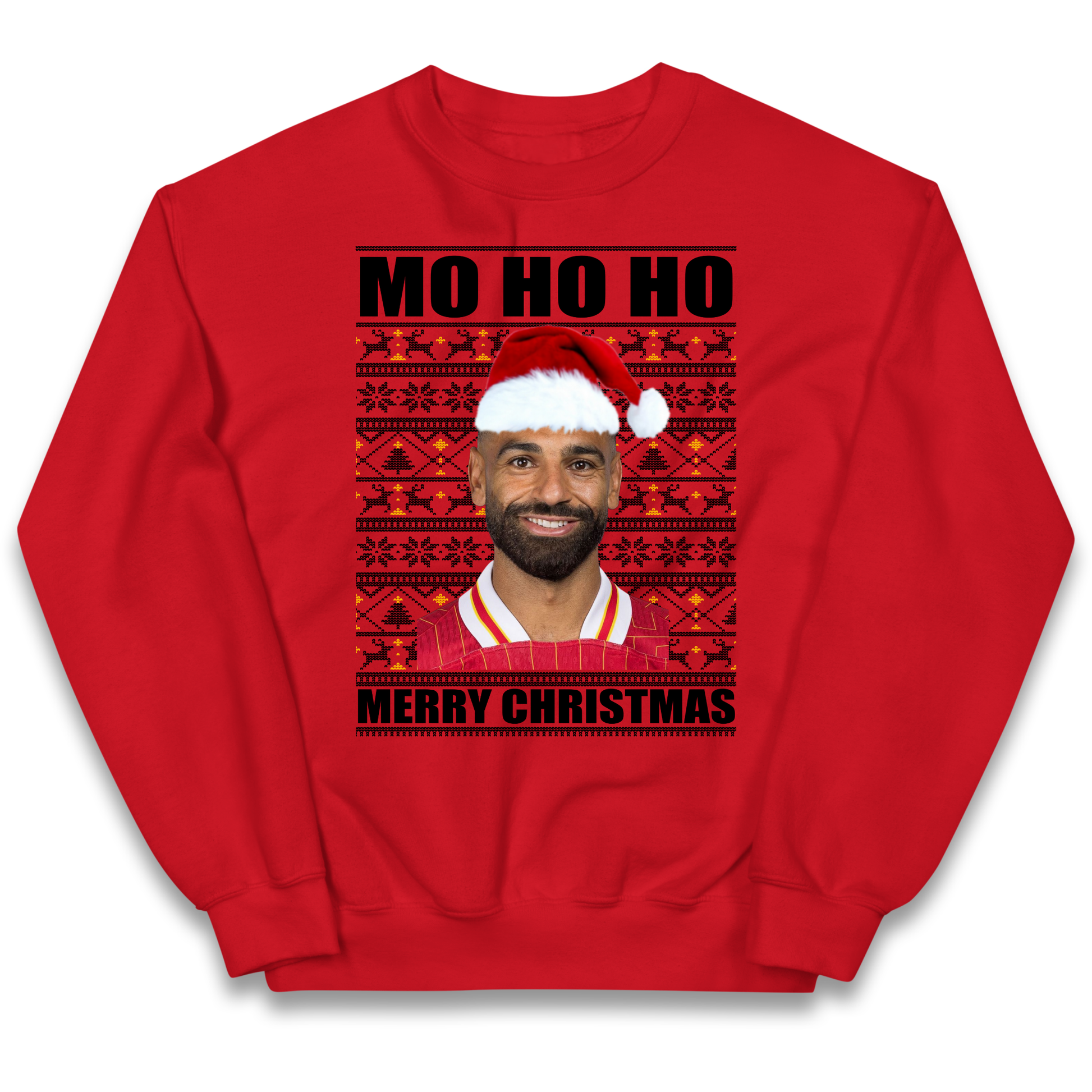Mo Ho Ho Salah Kids Sweatshirt