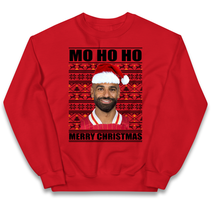 Mo Ho Ho Salah Kids Sweatshirt