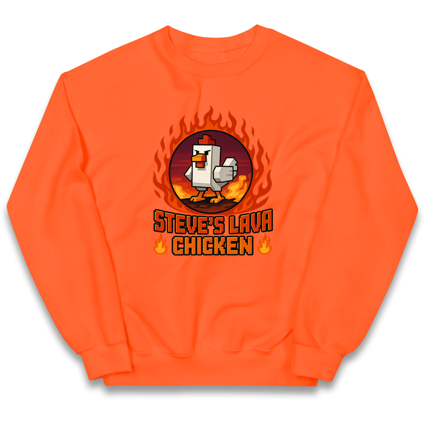 Steve's Lava Chicken Kids Jumper