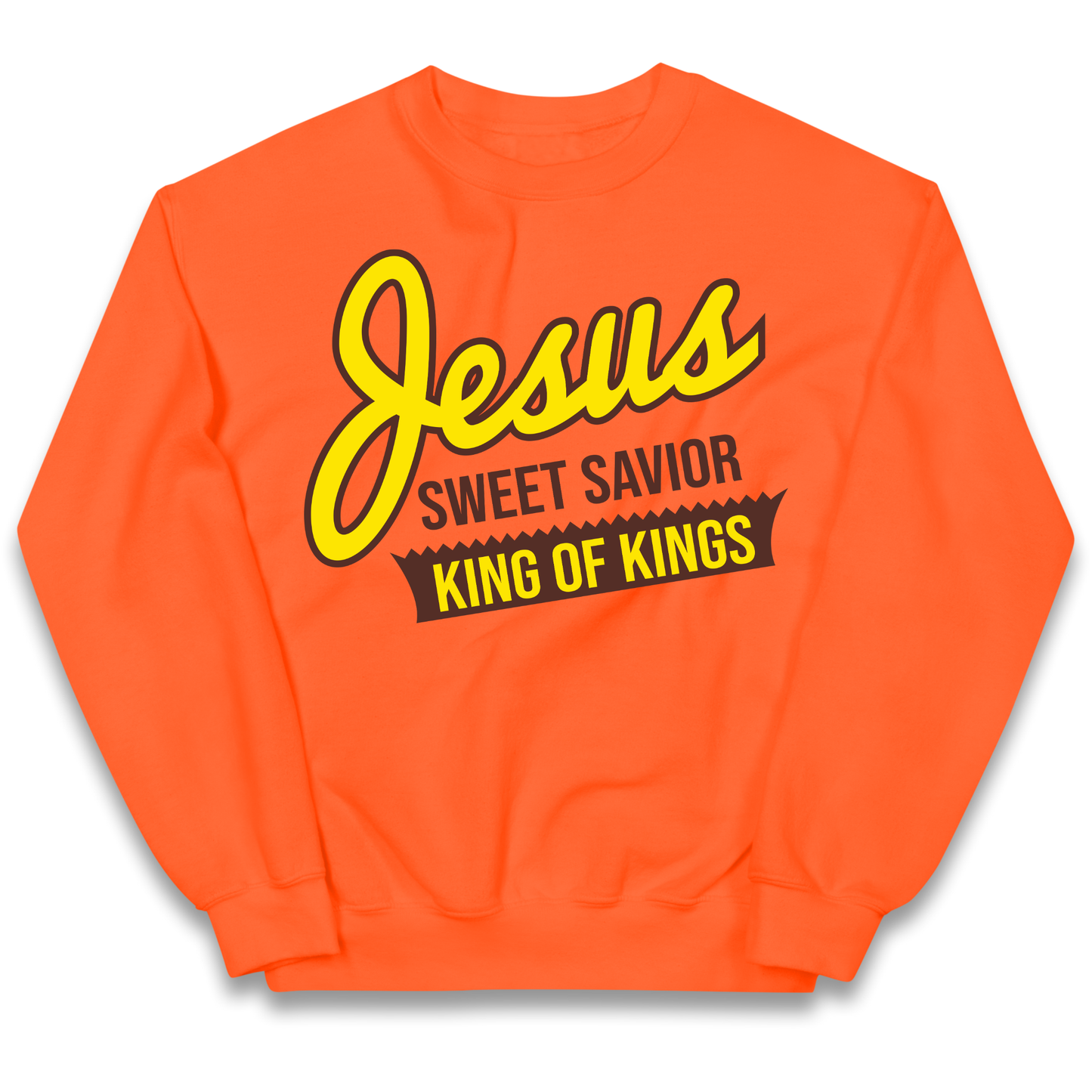 Jesus Sweet Saviour King of Kings Kids Jumper
