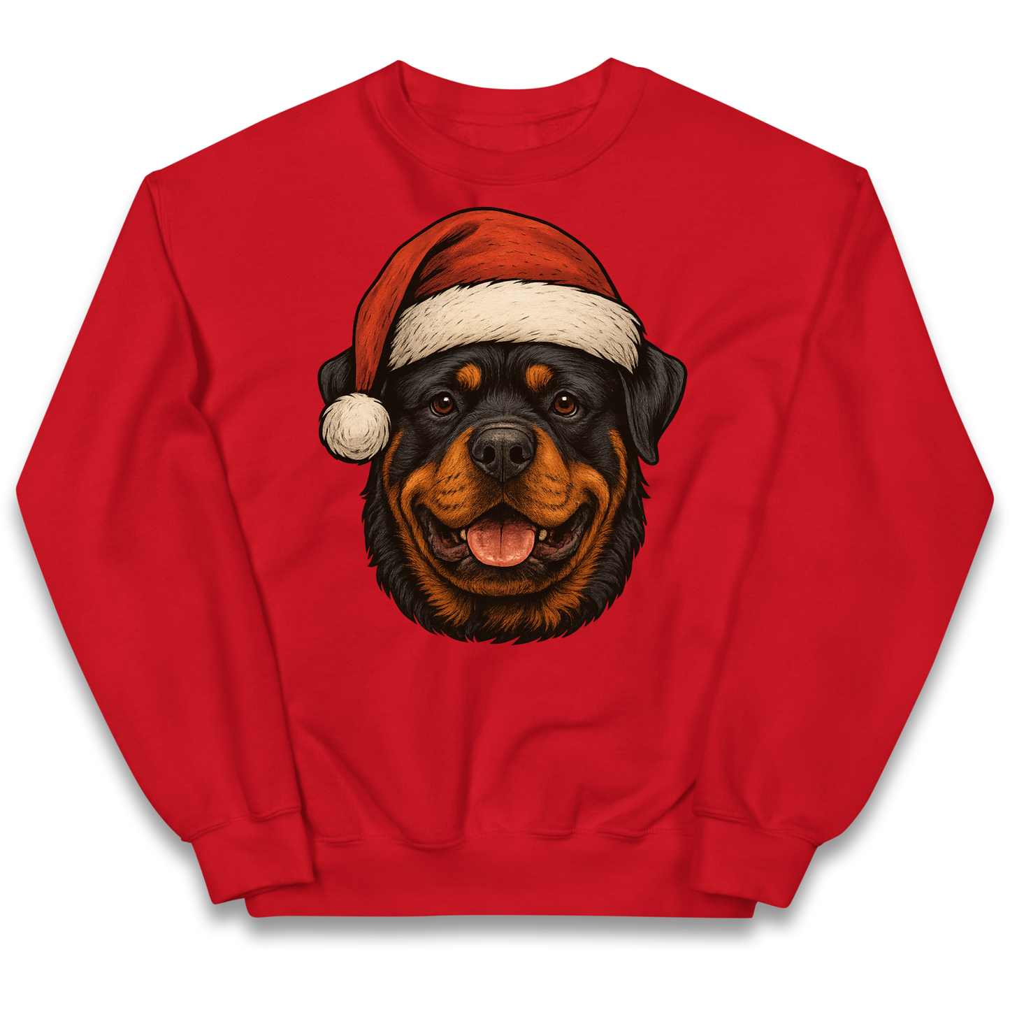 Rottweiler Christmas Kids Jumper