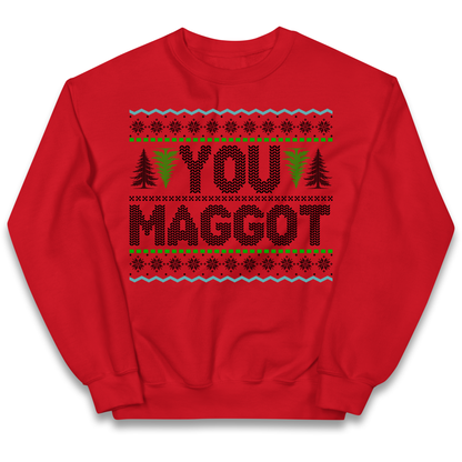 Christmas jumper kids sweatshirt