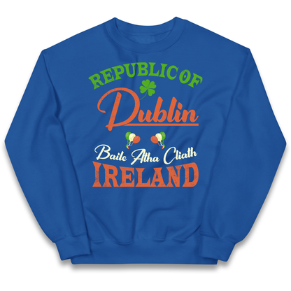 Dublin Ireland kids sweatshirt