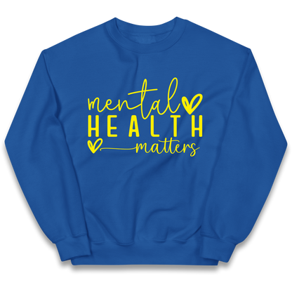 Mental Health Matters kids sweatshirt