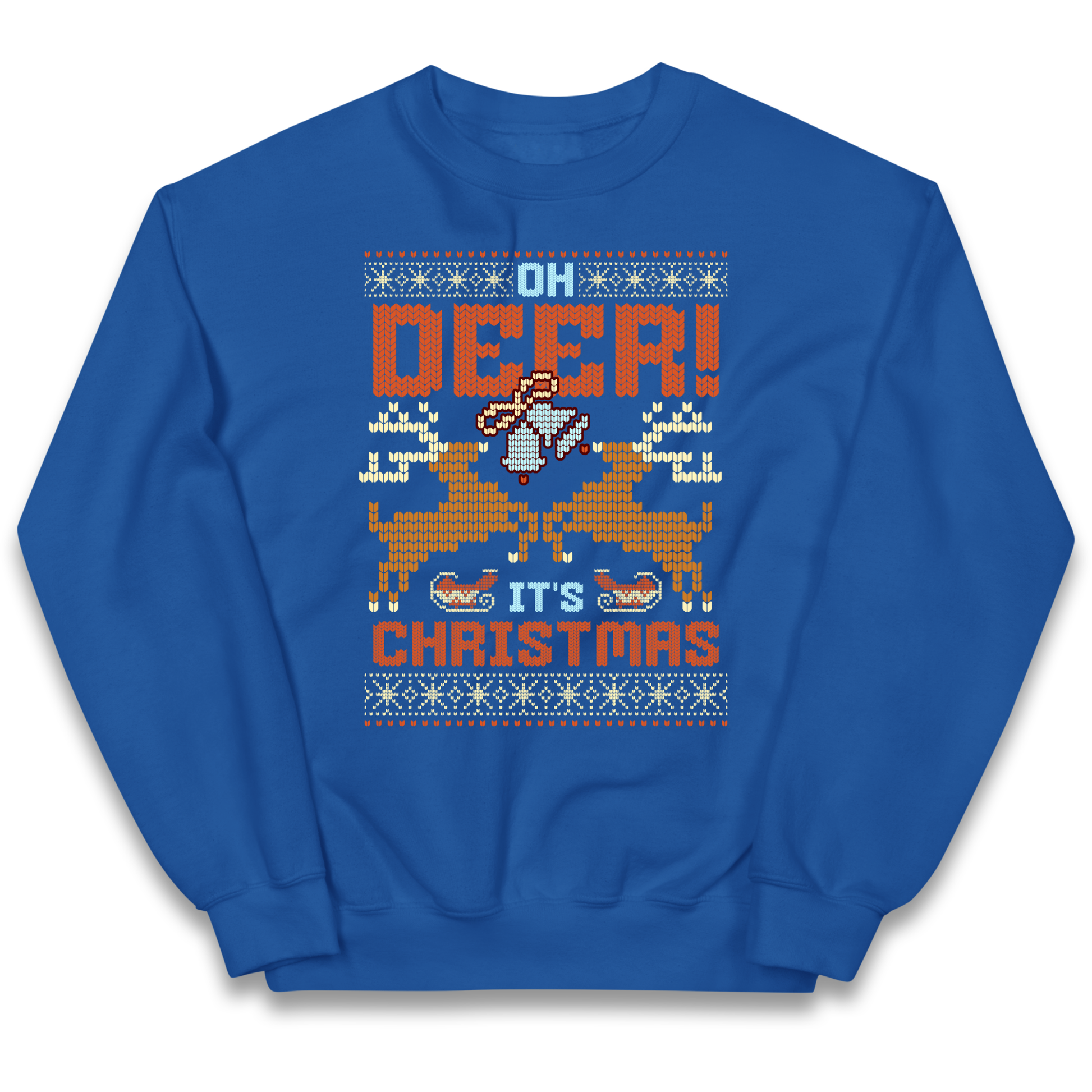 Oh Deer its Christmas kids sweatshirt